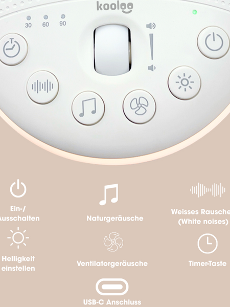 Träumli - Baby White Noise Einschlafhilfe