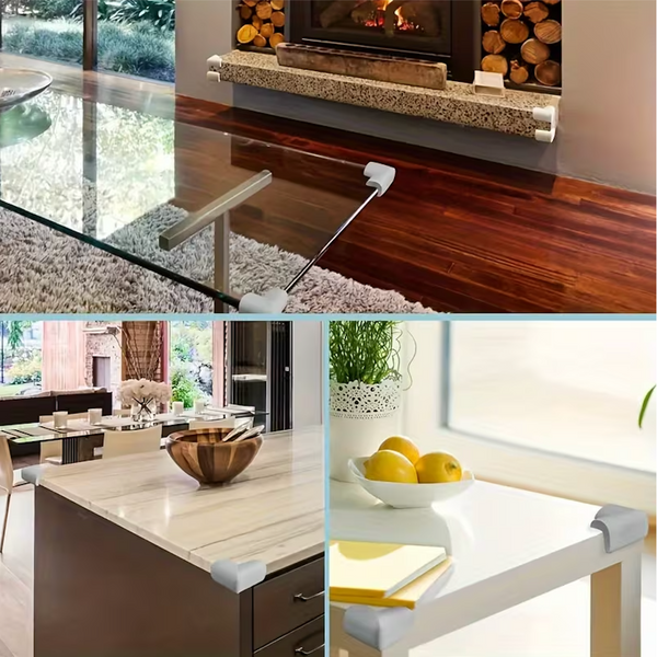 Eckenschutz Soft – 6er Set (Schwarz)