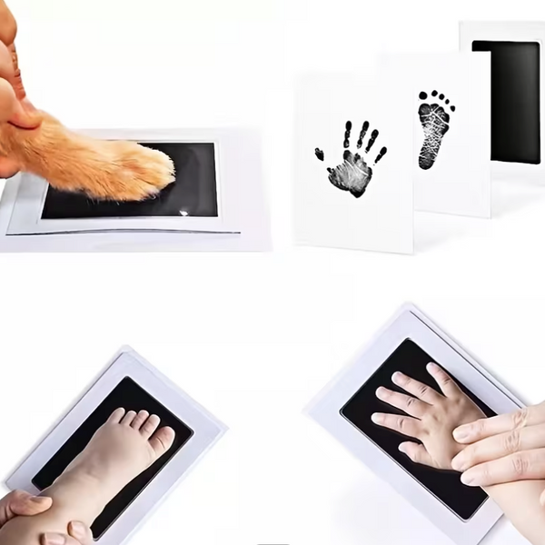Baby Hand- & Fussabdruck Set – Erinnerung für die Ewigkeit