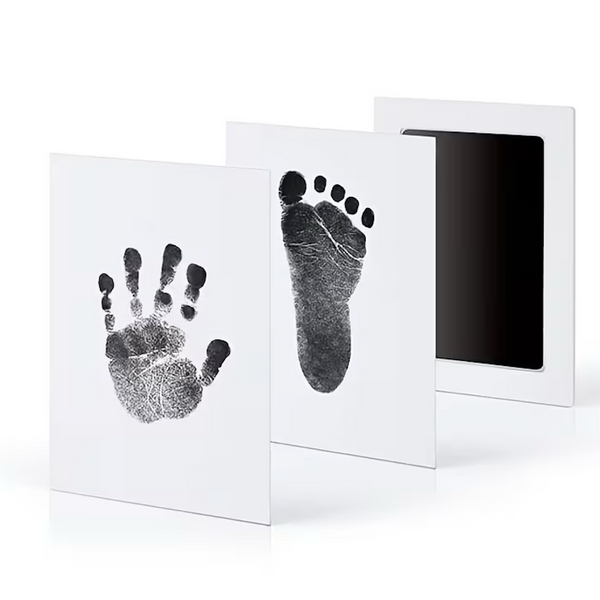 Baby Hand- & Fussabdruck Set – Erinnerung für die Ewigkeit