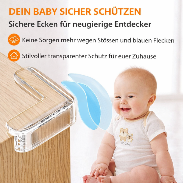 Baby Eckenschutz (8 Stück) – Kooloo ClearCorner