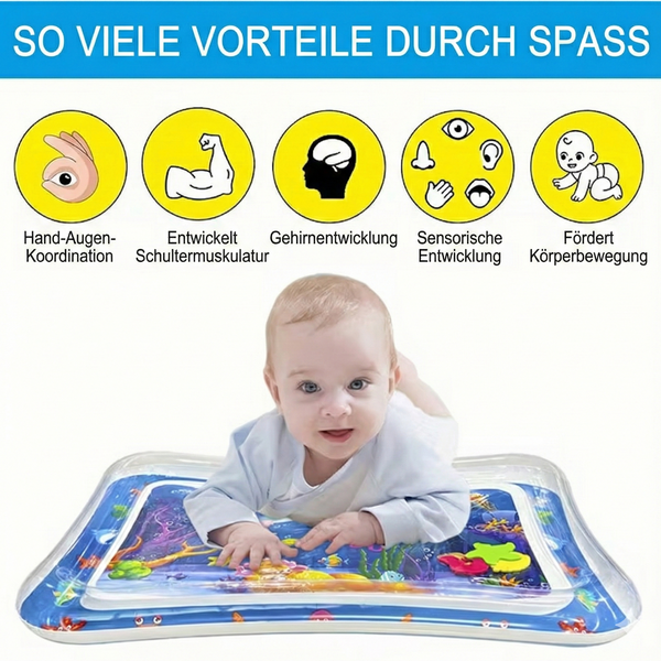 Aqua Spielmatte – Sensorische Wasser-Spieldecke
