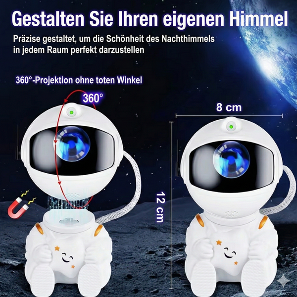 Cosmi Austronauten Projektor - Dein Universum im 360°-Format