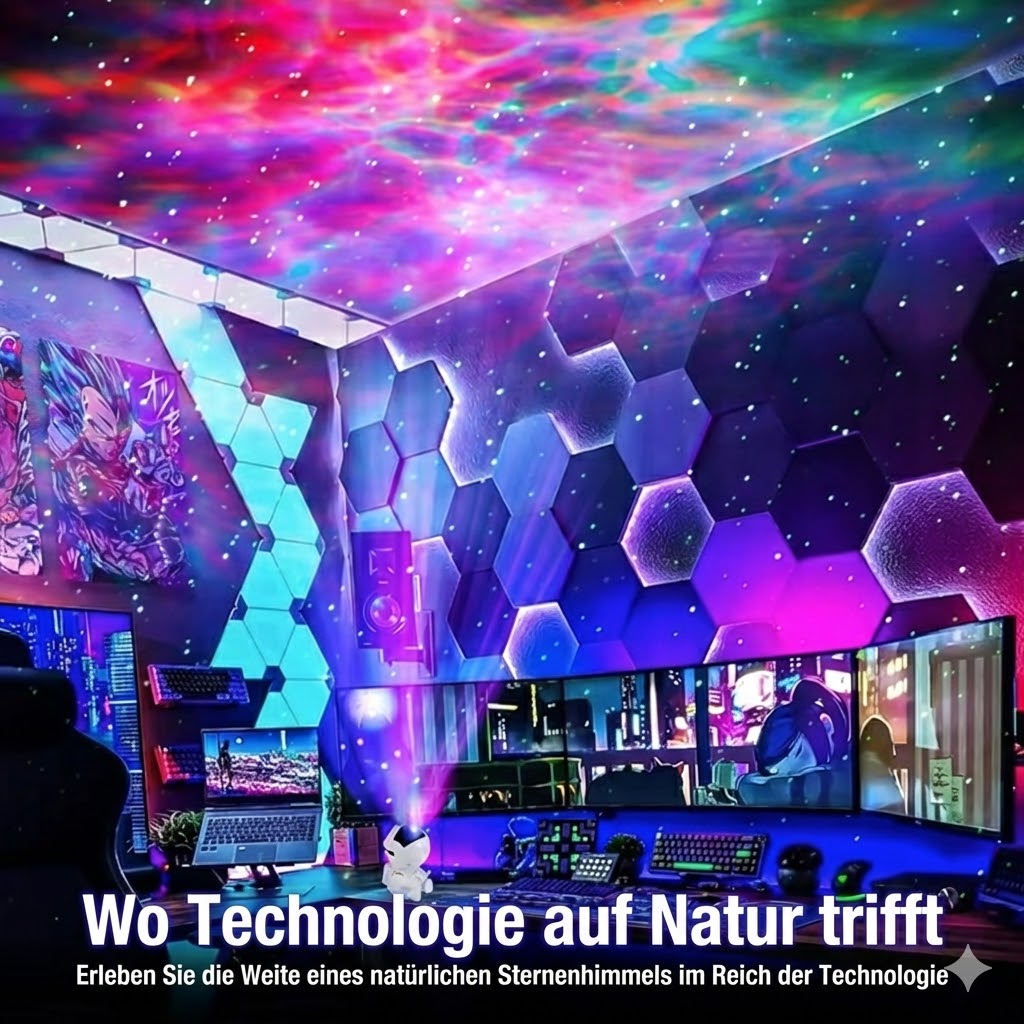 Cosmi Austronauten Projektor - Dein Universum im 360°-Format